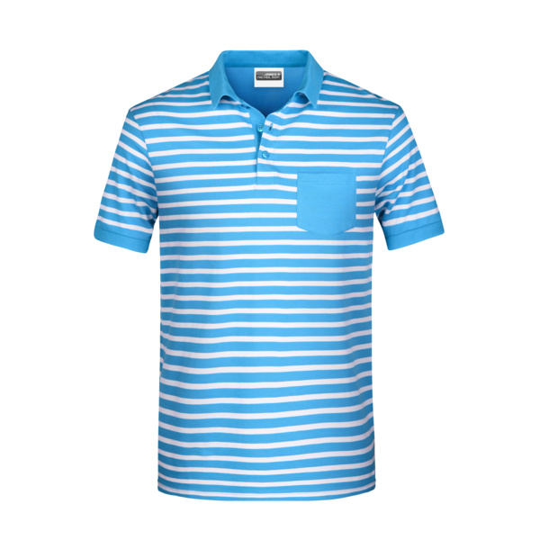 Men's  Polo Striped Miniaturansicht