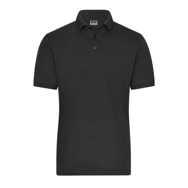 Men's ORGANIC Stretch-Polo Work - SOLID -   OCS Blended Miniaturansicht