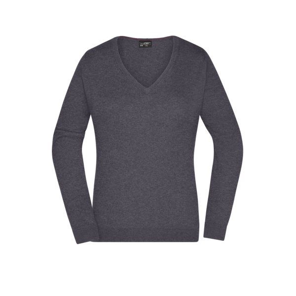 Ladies' V-Neck Pullover Miniaturansicht