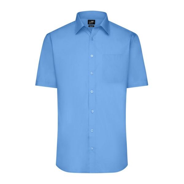 Men's Shirt Short-Sleeved Poplin Miniaturansicht