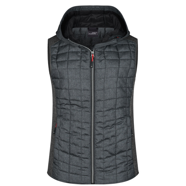 Ladies' Knitted Hybrid Vest Miniaturansicht