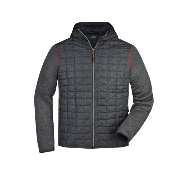 Men's Knitted Hybrid Jacket Miniaturansicht