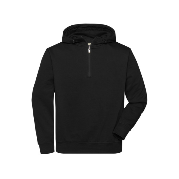 ORGANIC Workwear Half-Zip Hoody   OCS Blended Miniaturansicht