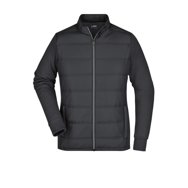 Ladies´ Hybrid Sweat Jacket Miniaturansicht