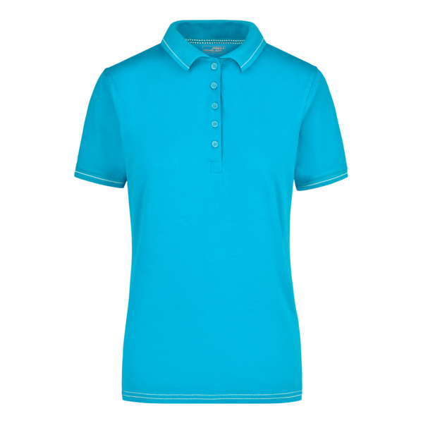 Ladies' Elastic Polo Miniaturansicht