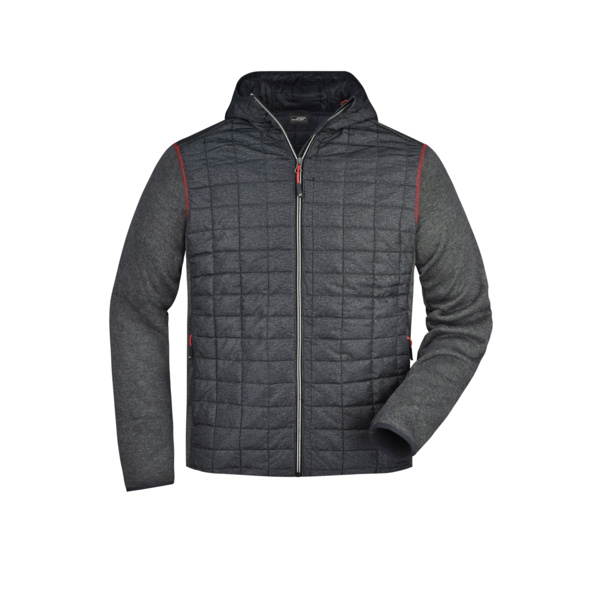 Men's Knitted Hybrid Jacket Miniaturansicht