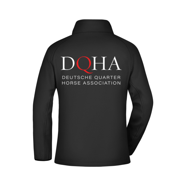 DQHA Rückendruck - Ladies' Promo Softshell Jacket Miniaturansicht