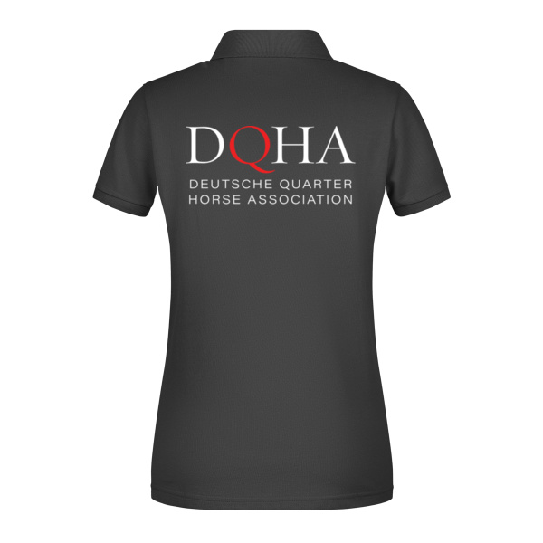 DQHA Rückendruck - Ladies' Basic Polo Miniaturansicht