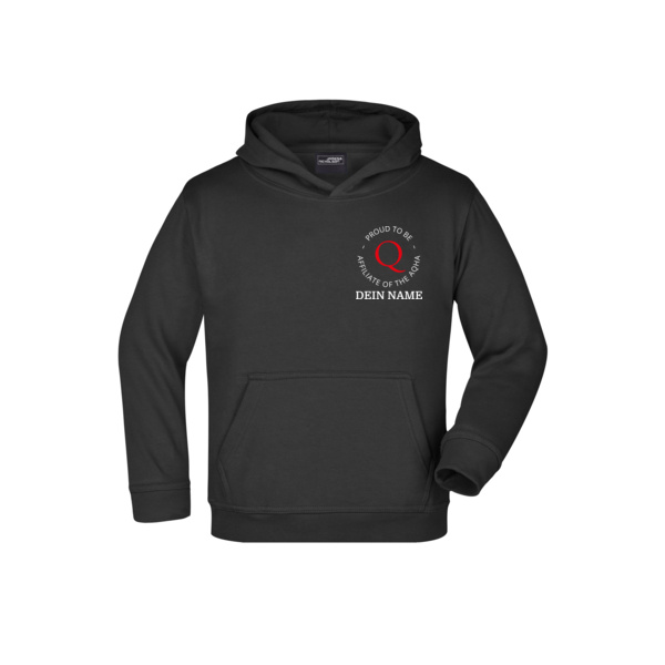 DQHA Brust- & Rückendruck - Hooded Sweat Junior Miniaturansicht
