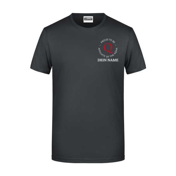 DQHA Brust- & Rückendruck - Men's Basic-T Miniaturansicht