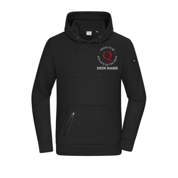 DQHA Brust- & Rückendruck - Men's Hoody Interlock Miniaturansicht