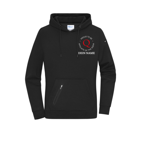 DQHA Brust- & Rückendruck - Ladies' Hoody Interlock Miniaturansicht