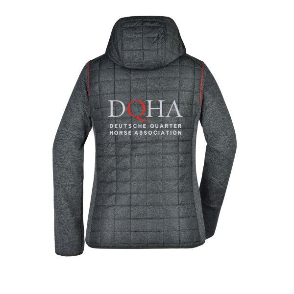 DQHA Rückenstick - Ladies' Knitted Hybrid Jacket Miniaturansicht