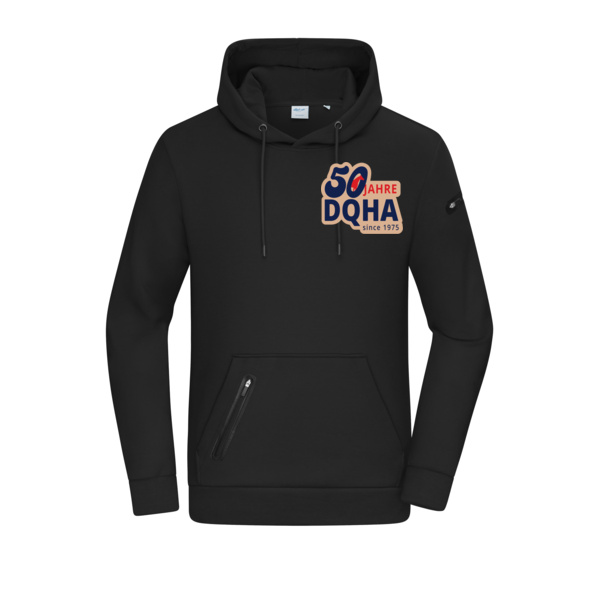 50 Jahre Brustdruck - Men's Hoody Interlock Miniaturansicht