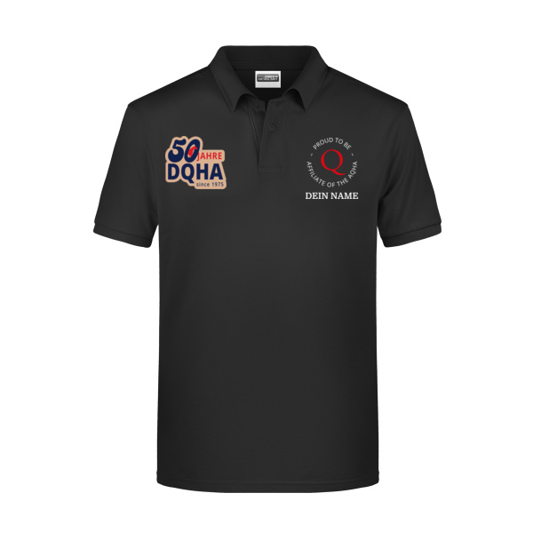 50 Jahre DQHA Multidruck - Men's Basic Polo Miniaturansicht