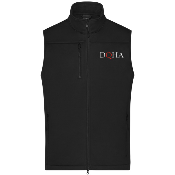 DQHA Brustdruck - Men's Softshell Vest Miniaturansicht
