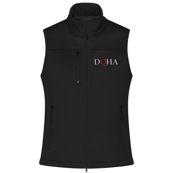 DQHA Brustdruck - Ladies' Softshell Vest Miniaturansicht