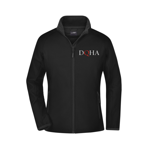DQHA Brustdruck - Ladies' Promo Softshell Jacket Miniaturansicht
