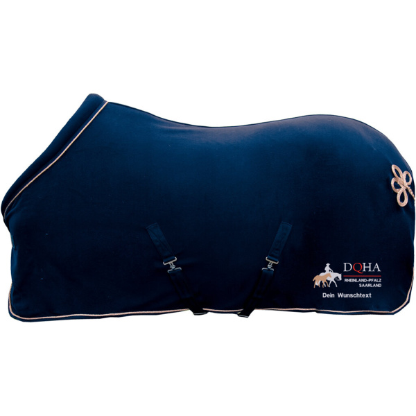 DQHA RLP - Stick - Abschwitzdecke -Rosegold Glamour- Style Miniaturansicht