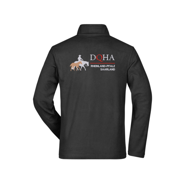DQHA RLP - Rückenstick - Men's Basic Fleece Jacket Miniaturansicht