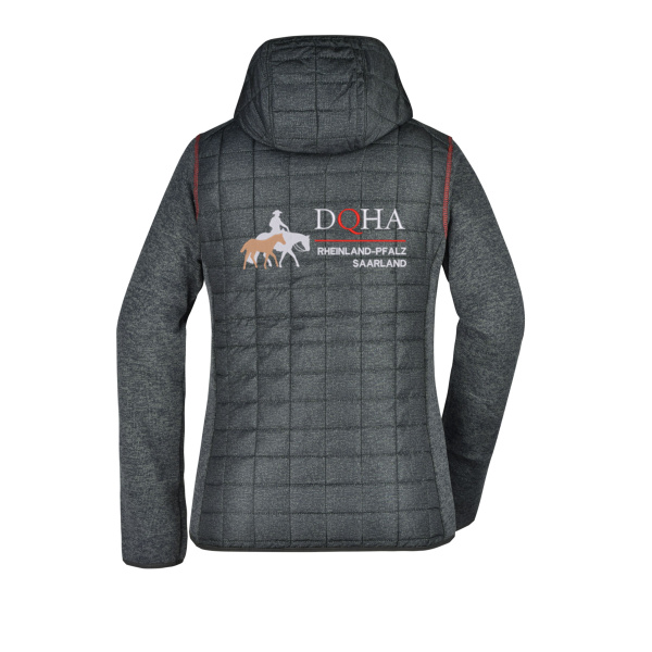 DQHA RLP - Rückenstick - Ladies' Knitted Hybrid Jacket Miniaturansicht