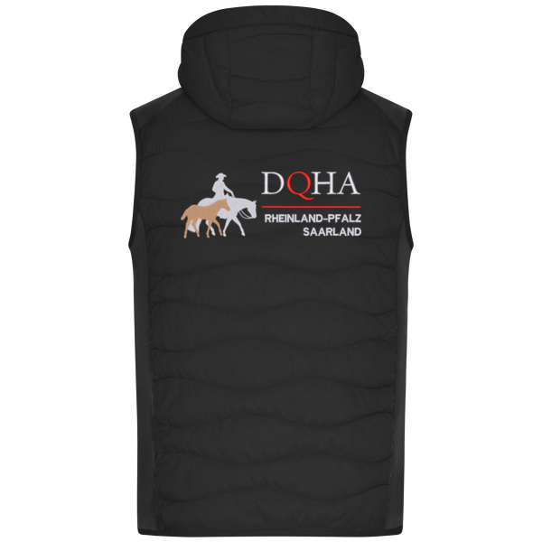 DQHA RLP - Rückenstick - Men's Hybrid Vest Miniaturansicht