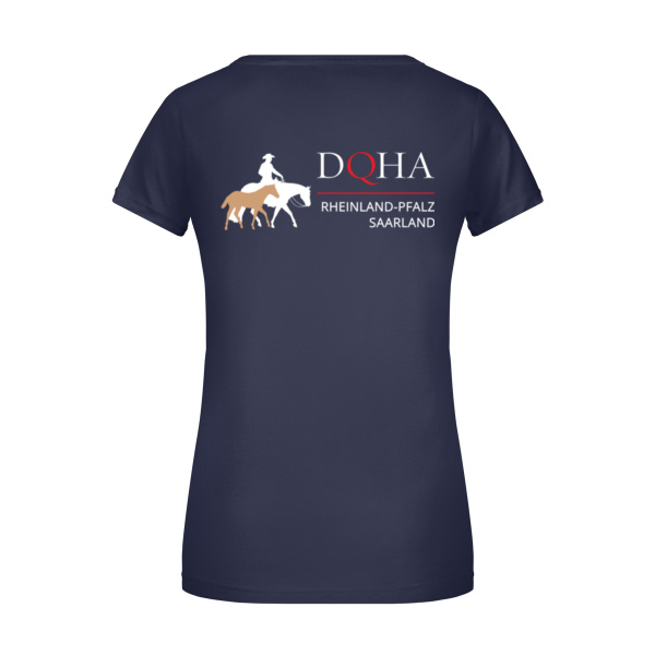 DQHA RLP Rückendruck - Ladies' Basic-T Miniaturansicht