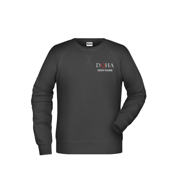 DQHA RLP - Brust- & Rückendruck - Men's Sweat Miniaturansicht
