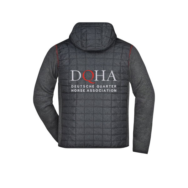DQHA Rückenstick - Men's Knitted Hybrid Jacket Miniaturansicht