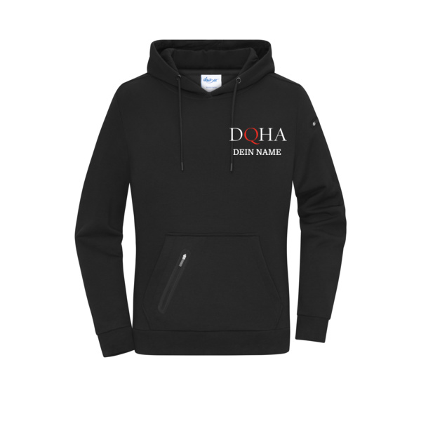 DQHA Nord - Brust- & Rückendruck - Ladies' Hoody Interlock Miniaturansicht