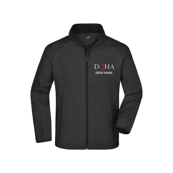 DQHA Nord - Brust- & Rückendruck - Men's Promo Softshell Jacket Miniaturansicht
