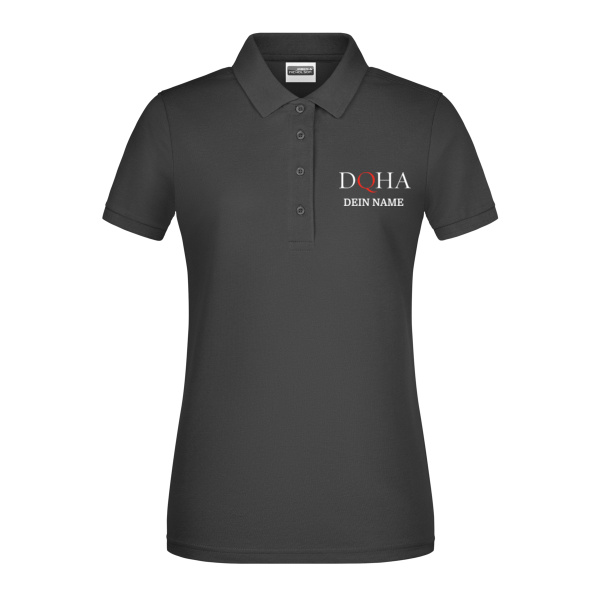 DQHA Nord - Brust- & Rückendruck - Ladies' Basic Polo Miniaturansicht