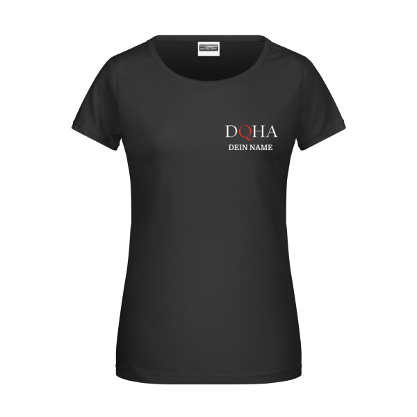 DQHA Nord - Brust- & Rückendruck - Ladies' Basic-T Miniaturansicht