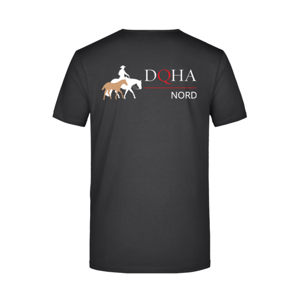 DQHA Nord Rückendruck - Men's Slim Fit V-T Miniaturansicht