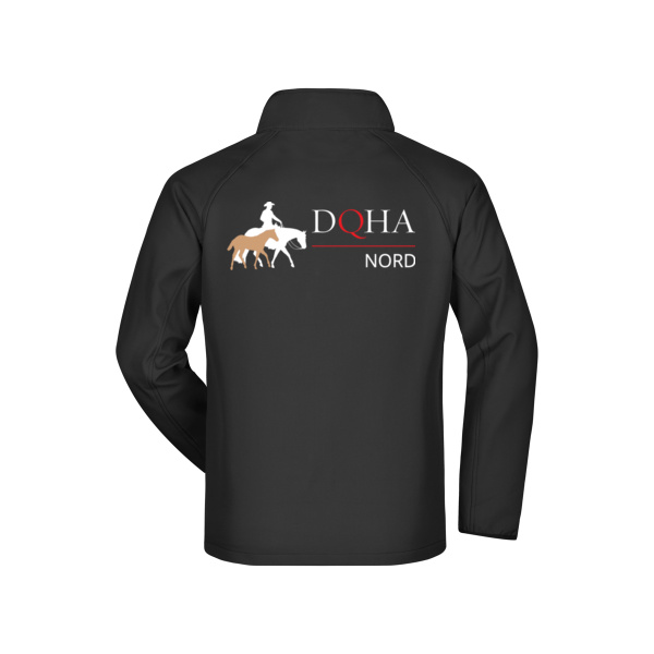 DQHA Nord Rückendruck - Men's Promo Softshell Jacket Miniaturansicht