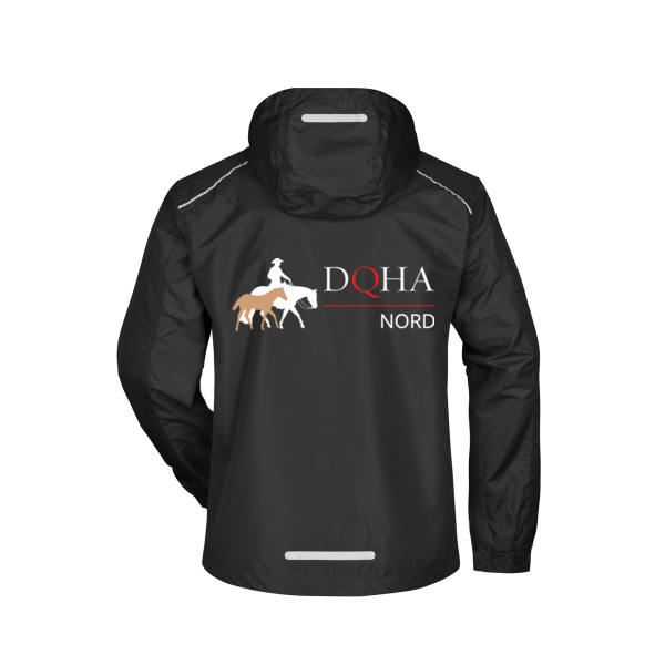 DQHA Nord Rückendruck - Men's Rain Jacket Miniaturansicht