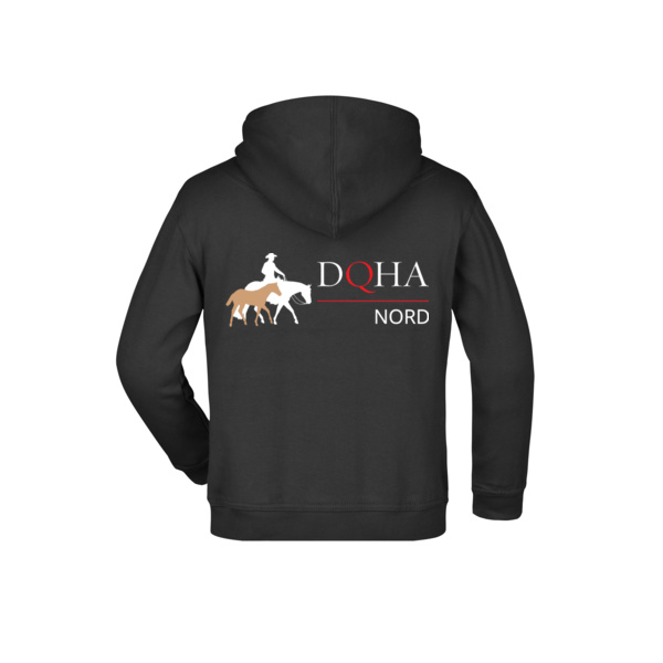 DQHA Nord Rückendruck - Hooded Sweat Junior Miniaturansicht