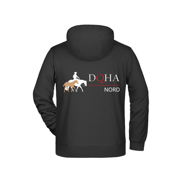 DQHA Nord Rückendruck - Men's Zip Hoody Miniaturansicht