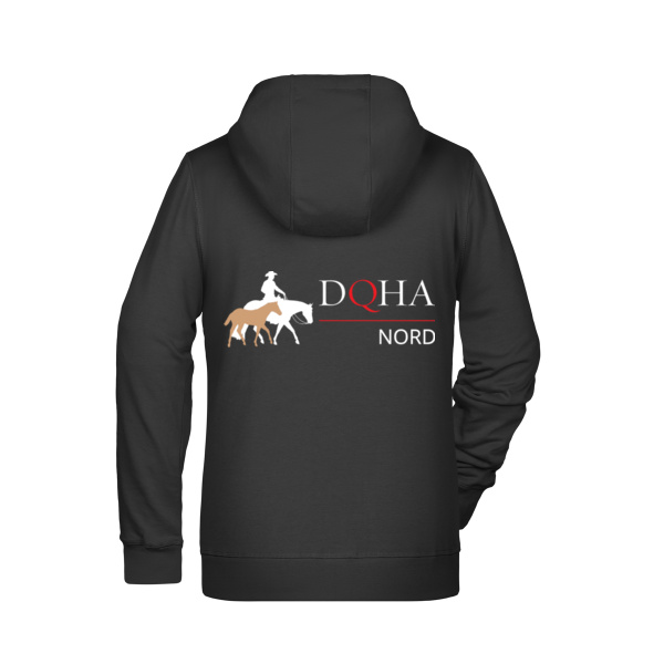DQHA Nord Rückendruck - Ladies' Zip Hoody Miniaturansicht
