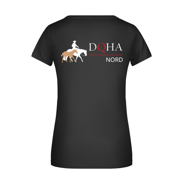 DQHA Nord Rückendruck - Ladies' Basic-T Miniaturansicht