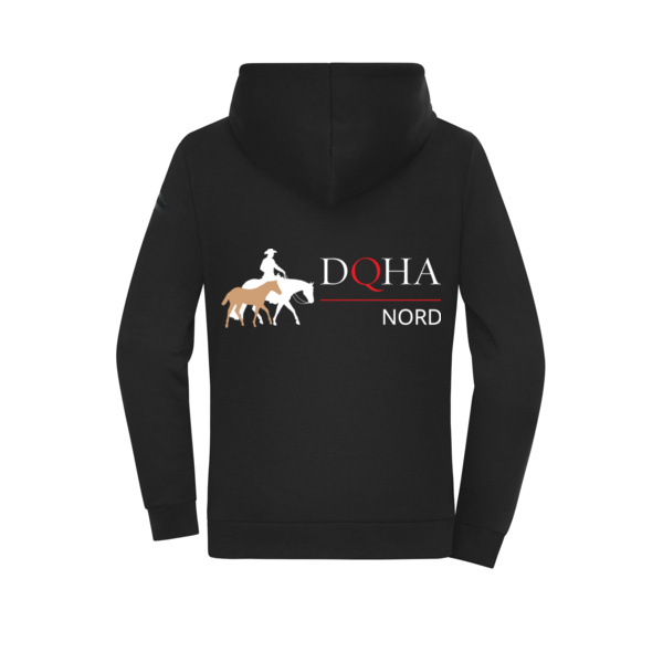 DQHA Nord Rückendruck - Ladies' Hoody Interlock Miniaturansicht