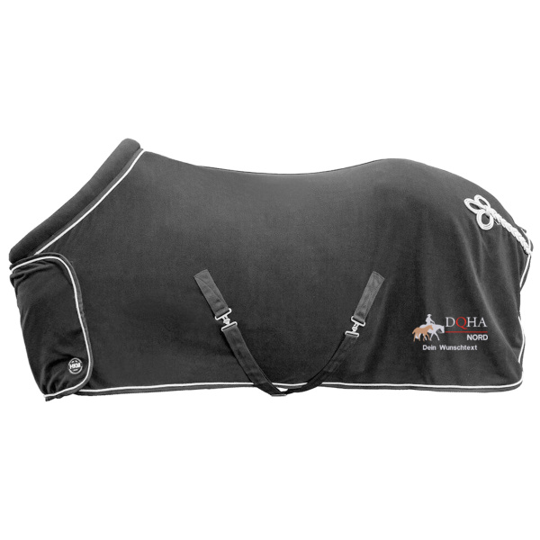 DQHA Nord Stick  - Abschwitzdecke mit Kragen Miniaturansicht