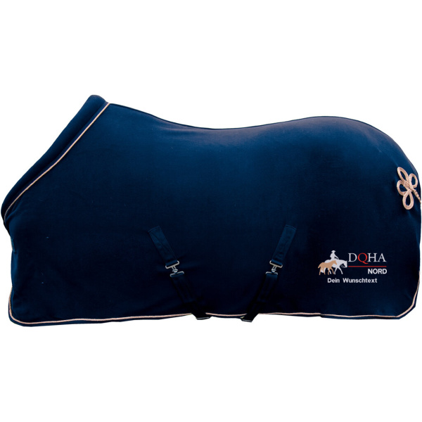 DQHA Nord Stick  - Abschwitzdecke -Rosegold Glamour- Style Miniaturansicht