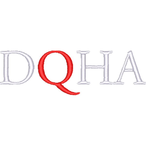 DQHA Cap Brust Stick Miniaturansicht